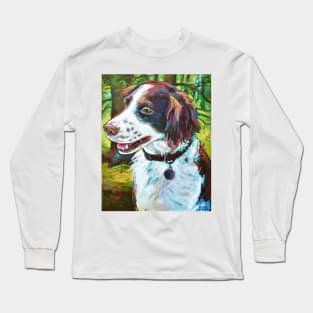 BRITTANY SPANIEL HUNTING DOG Long Sleeve T-Shirt